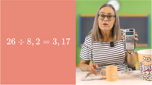 Still from a Huddle Mathematics video lesson